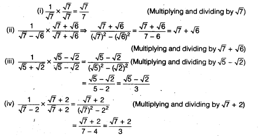 NCERT Solutions For Class 9 Maths Chapter 1 Number Systems ex5 5a